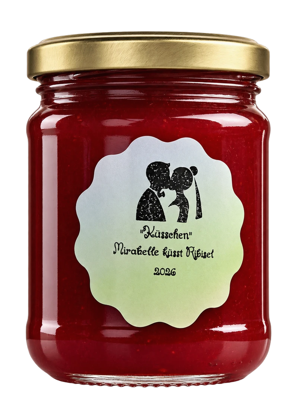Küsschen — Mirabelle küsst Ribisel